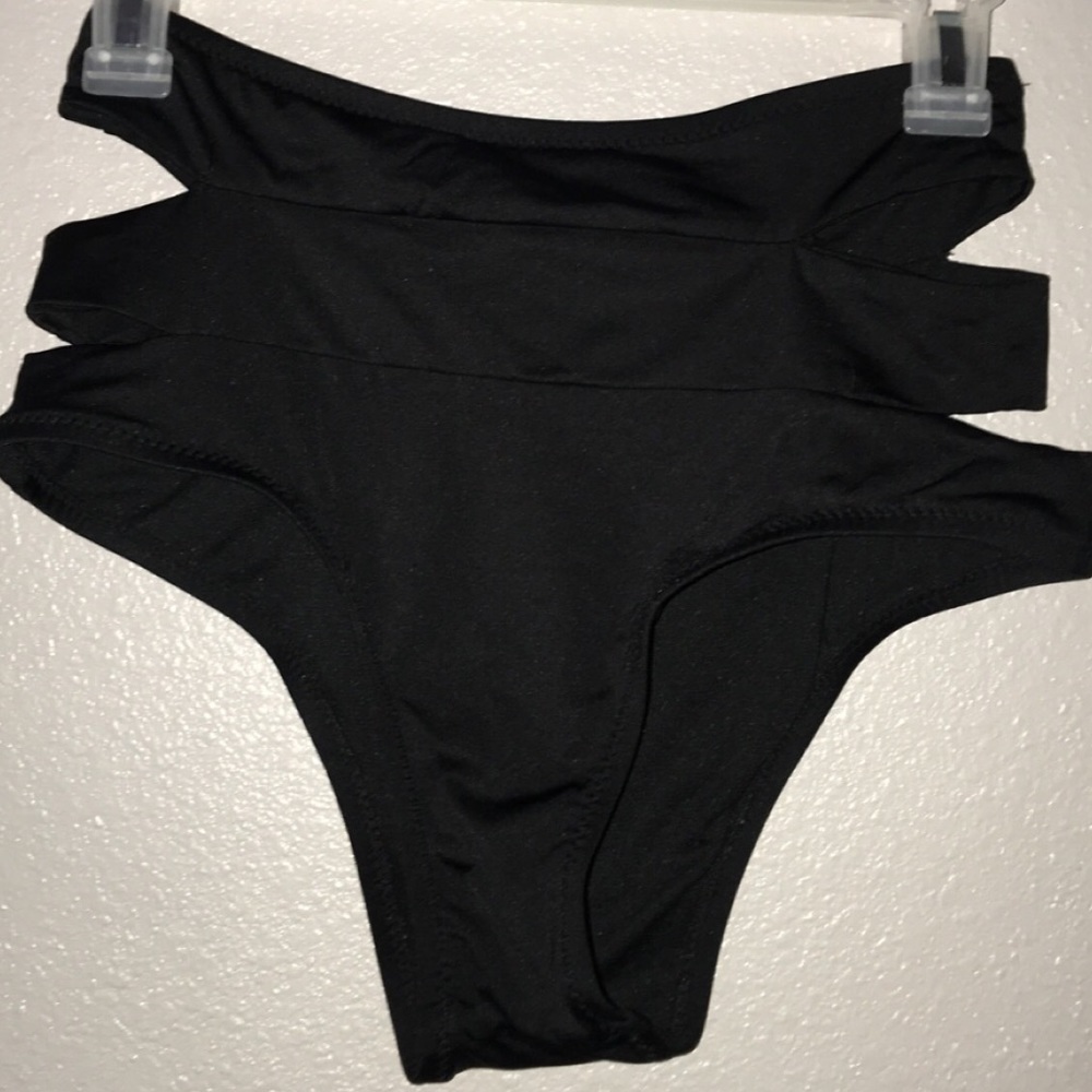 high waisted bikini bottoms